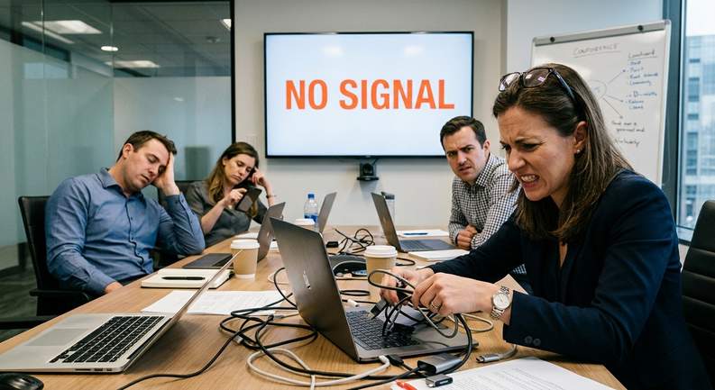 7 Problems Interactive Displays Solve in Modern Meetings