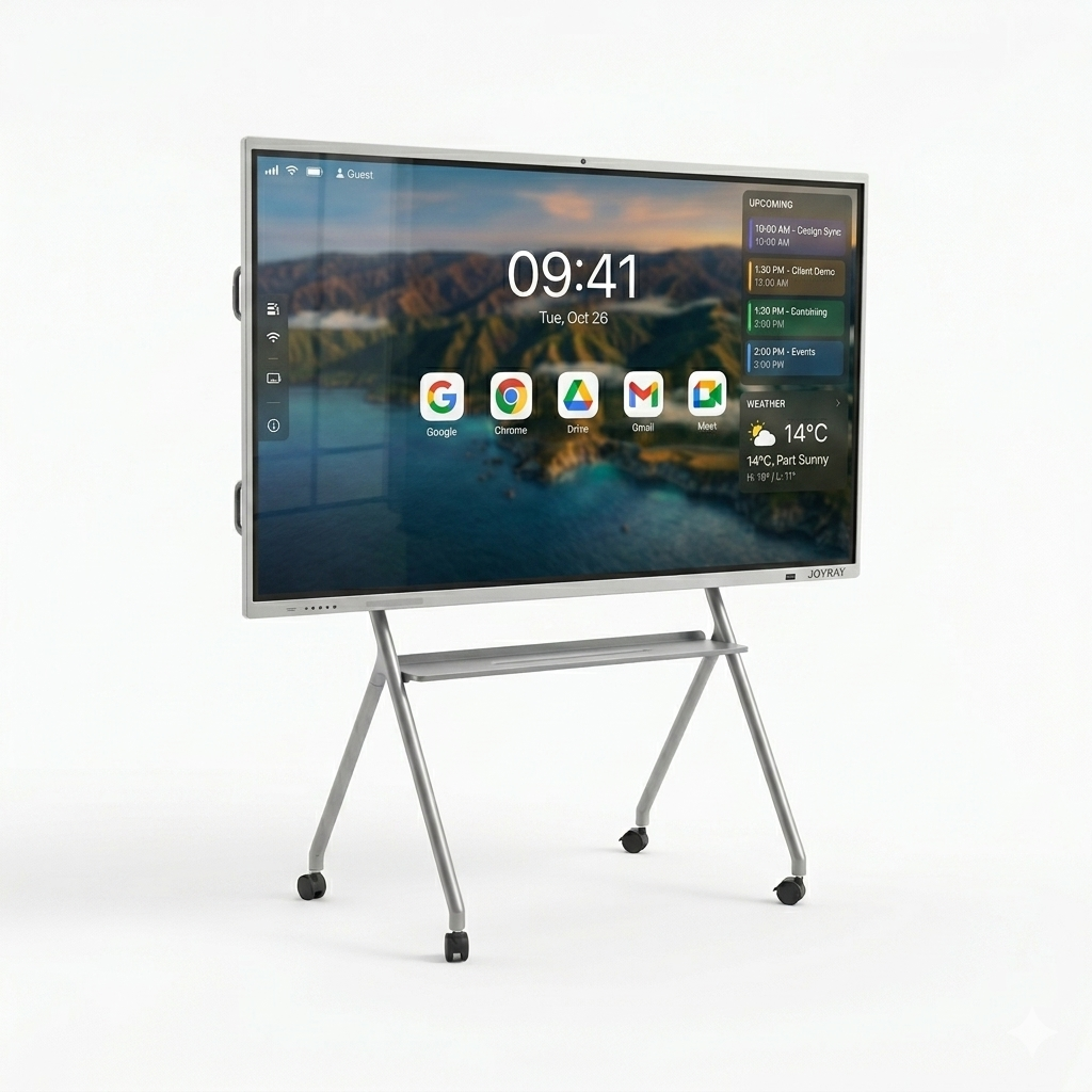 JOYRAY 65 Inch Smart Meeting Whiteboard for Educational Classroom